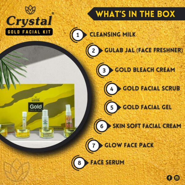 gold facial kit