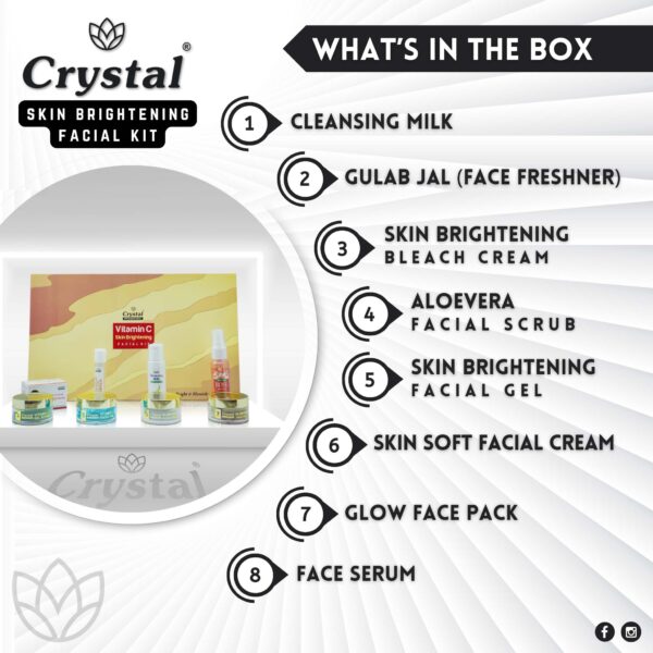 skin brightening facial kit