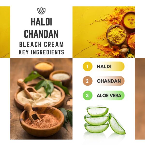 haldi chandan bleach cream