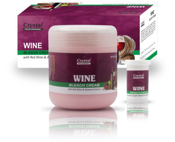 wine bleach cream